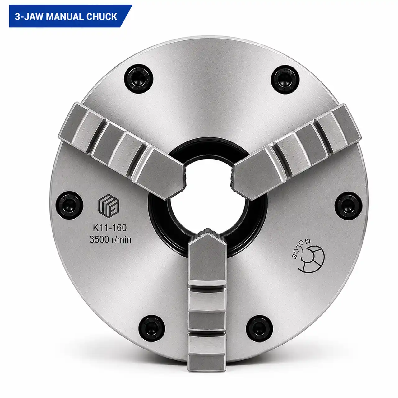 3‑jaw manual chuck