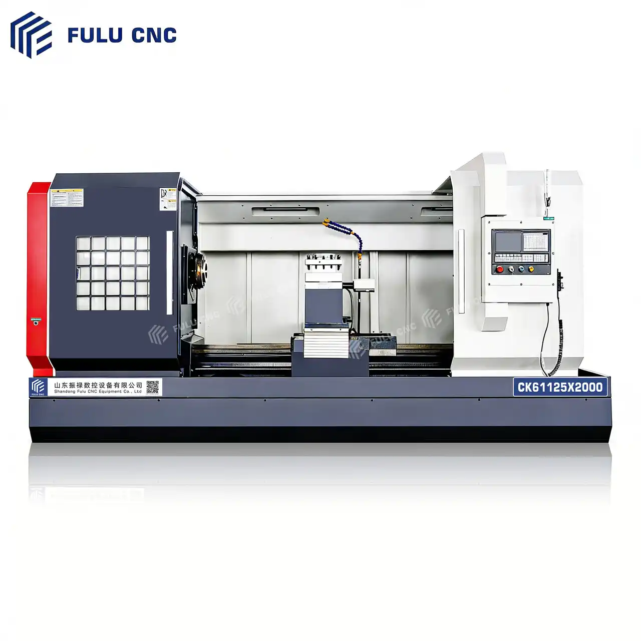 high efficiency cnc lathe ck61125-2000