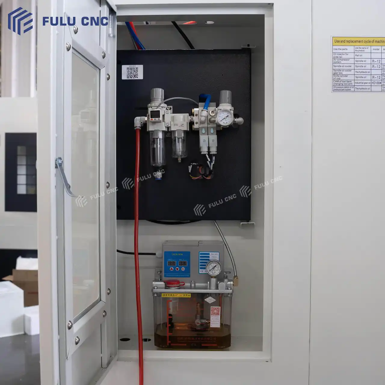 Vertical Machining Center VMC855 Lubrication System